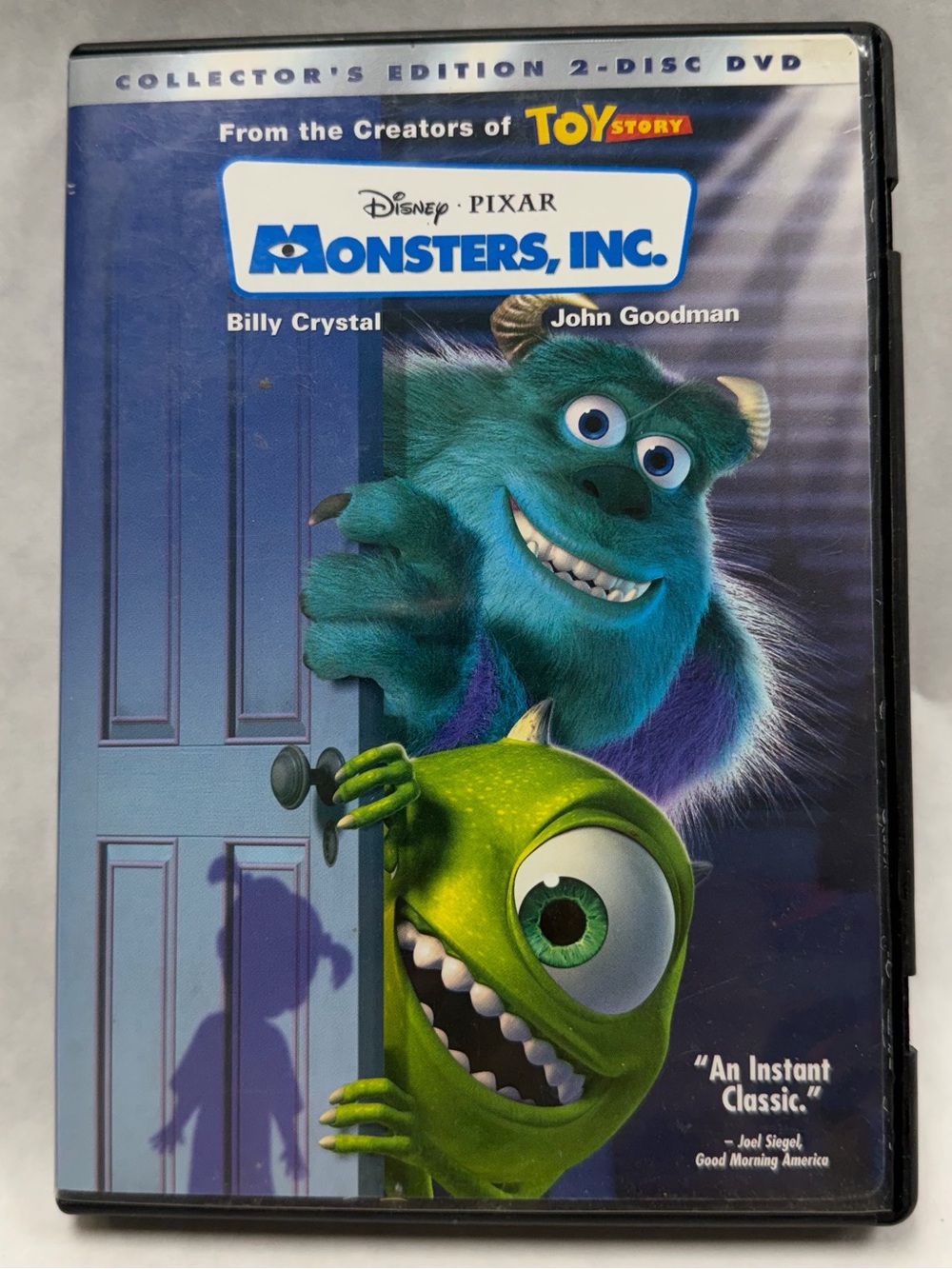 Pixar Monsters, Inc. (DVD, 2002, 2-Disc Set With Book, Collector's Edition)